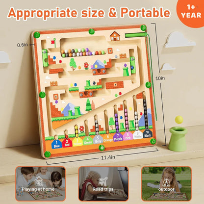 Montessori Magnetic Maze
