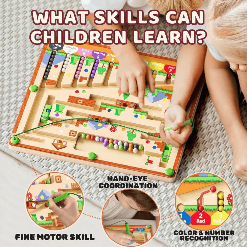 Montessori Magnetic Maze