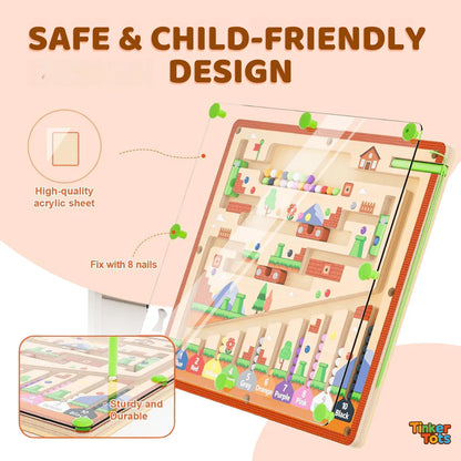 Montessori Magnetic Maze