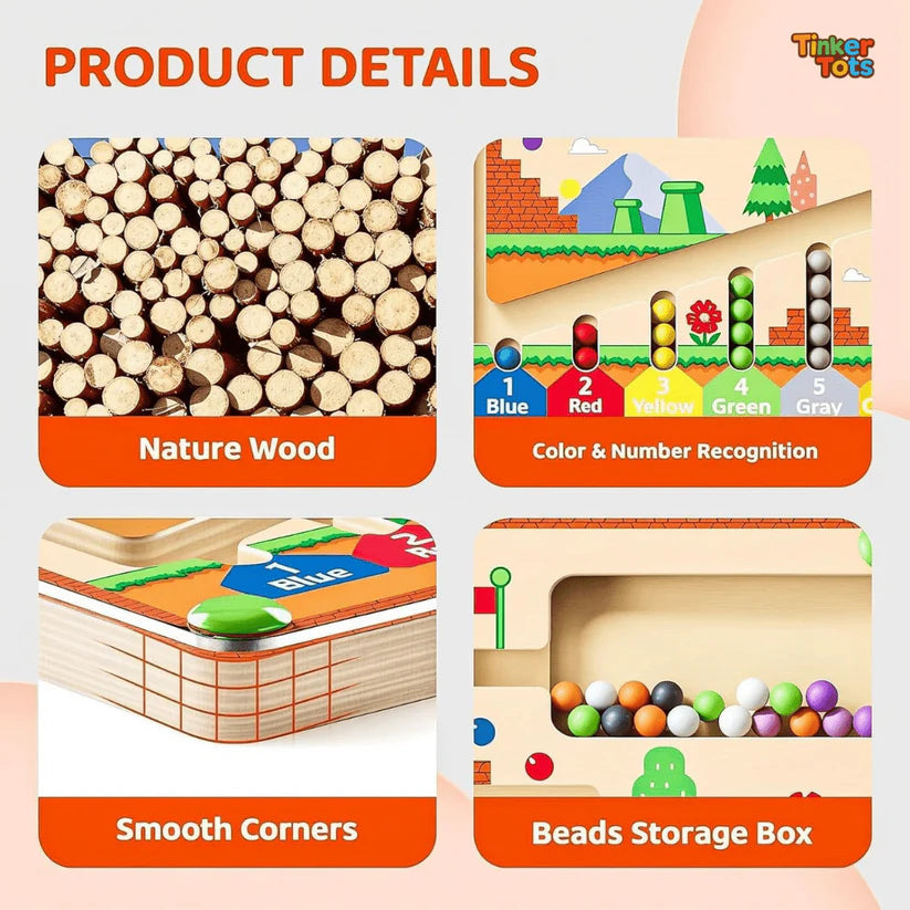 Montessori Magnetic Maze