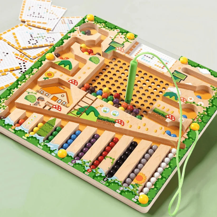 Montessori Magnetic Maze
